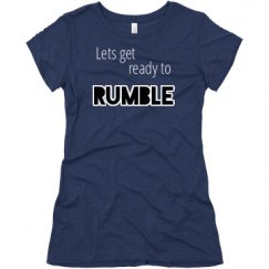 Ladies Slim Fit Super Soft Triblend Tee