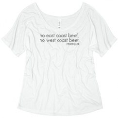 Ladies Flowy Slouchy Tee