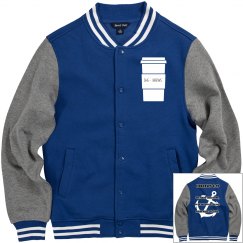 MENS VARSITY SHE BREWS JACKET