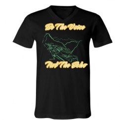 Unisex V-Neck Jersey Tee