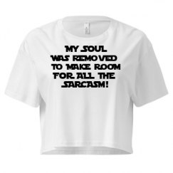 Ladies Festival Cali Crop Top Tee