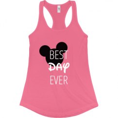 Ladies Slim Fit Racerback Tank Top