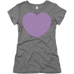 Ladies Slim Fit Super Soft Triblend Tee