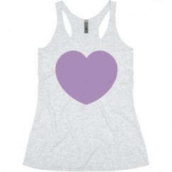 Ladies Slim Fit Super Soft Racerback Triblend Tank