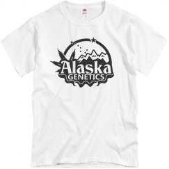 AKG Mens Black Logo T