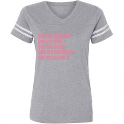 Ladies Relaxed Fit Vintage Sports Tee