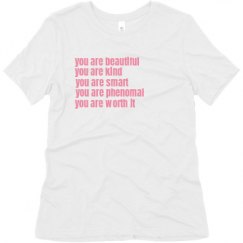 Ladies Relaxed Fit Super Soft Triblend Tee