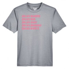 Youth Heather Performance Tee