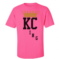 Unisex Ultra Cotton Safety Neon Crewneck Tee