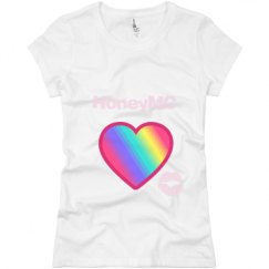 Ladies Slim Fit Basic Promo Jersey Tee