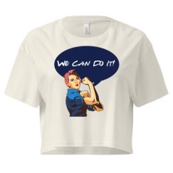 Ladies Festival Cali Crop Top Tee