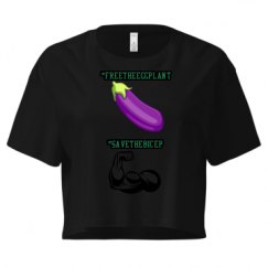 Ladies Festival Cali Crop Top Tee