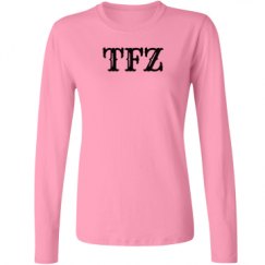 Ladies Relaxed Fit Basic Long Sleeve Tee
