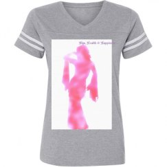 Ladies Relaxed Fit Vintage Sports Tee