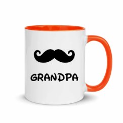 11oz Ceramic Mug with Color Inside