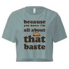 Ladies Festival Cali Crop Top Tee