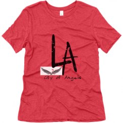Ladies Relaxed Fit Super Soft Triblend Tee