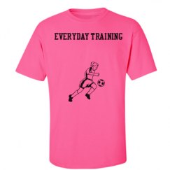 Unisex Ultra Cotton Safety Neon Crewneck Tee