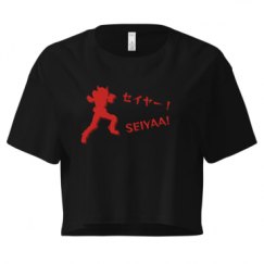 Ladies Festival Cali Crop Top Tee