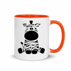 11oz Ceramic Mug with Color Inside