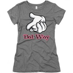Ladies Slim Fit Super Soft Triblend Tee