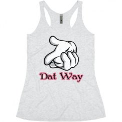 Ladies Slim Fit Super Soft Racerback Triblend Tank