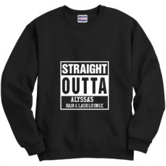 Unisex Film and Foil Crewneck Sweatshirt