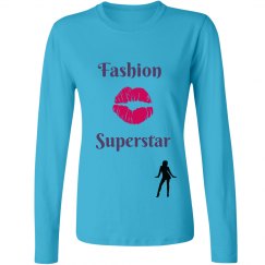 Long sleeve tee for ladies