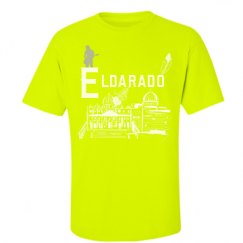 Unisex Ultra Cotton Safety Neon Crewneck Tee