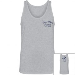 Unisex Tee, Blue Logo