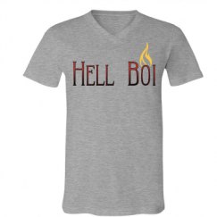 Unisex V-Neck Jersey Tee