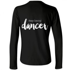 Ladies Relaxed Fit Basic Long Sleeve Tee