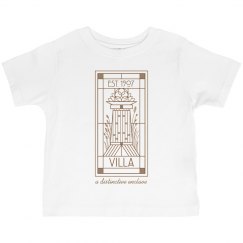 Toddler Villa Line Logo Tee