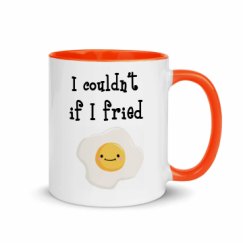 11oz Ceramic Mug with Color Inside