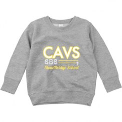 Toddler Crewneck Basic Promo Sweatshirt