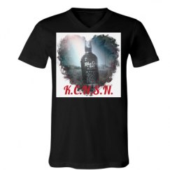 Unisex V-Neck Jersey Tee