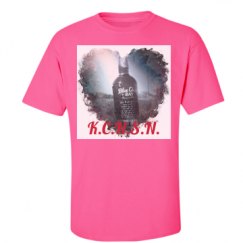 Unisex Ultra Cotton Safety Neon Crewneck Tee