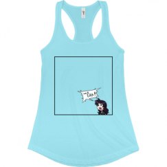 Ladies Slim Fit Racerback Tank Top