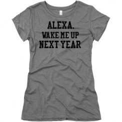 Ladies Slim Fit Super Soft Triblend Tee