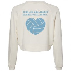 Women's Raglan Pullover Fleece