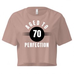 Ladies Festival Cali Crop Top Tee