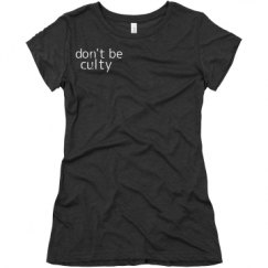 Ladies Slim Fit Super Soft Triblend Tee