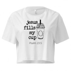 Ladies Festival Cali Crop Top Tee