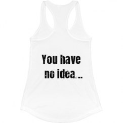 Ladies Slim Fit Racerback Tank Top