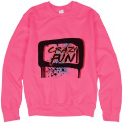 Unisex Neon Crewneck Sweatshirt