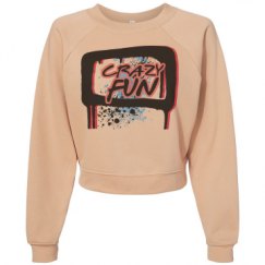 Women's Raglan Pullover Fleece