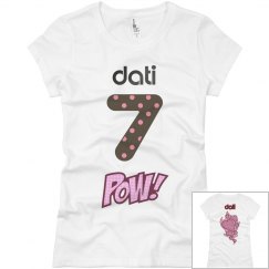 CW DATI PINK 7 SLIMFIT TOP