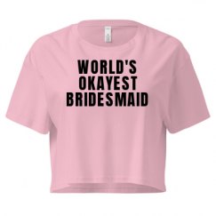 Ladies Festival Cali Crop Top Tee