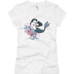 Ladies Slim Fit Basic Promo Jersey Tee