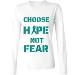 Ladies Relaxed Fit Basic Long Sleeve Tee